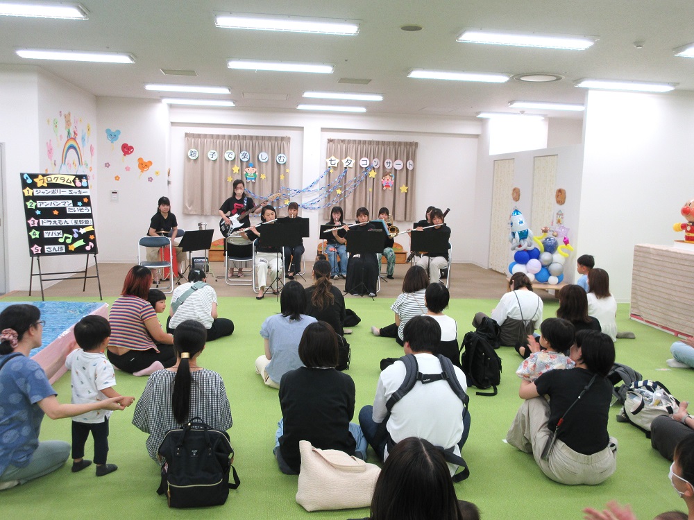 親子で七夕コンサートを楽しみました♬