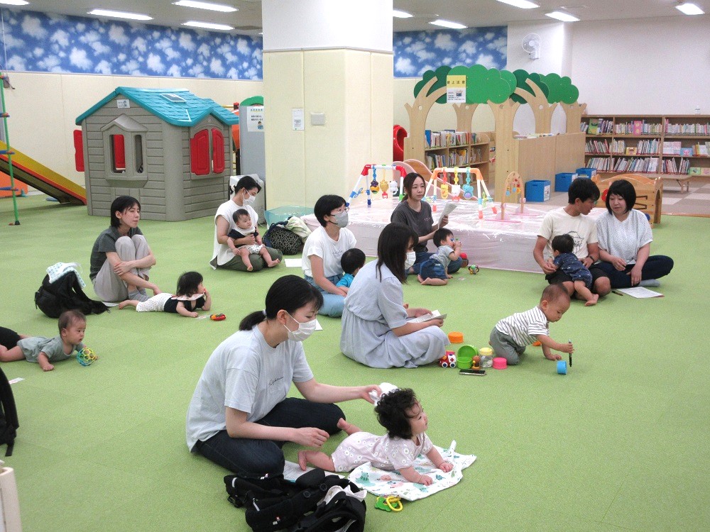 ８月の子育てサロンがありました！