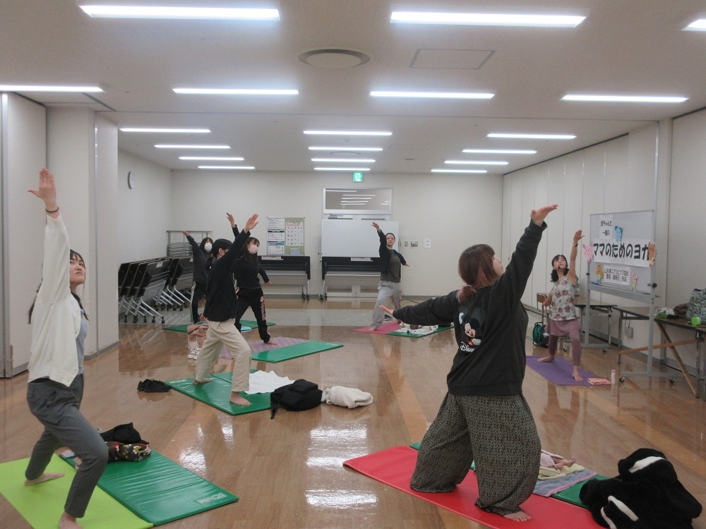 ママヨガでリフレッシュ！！