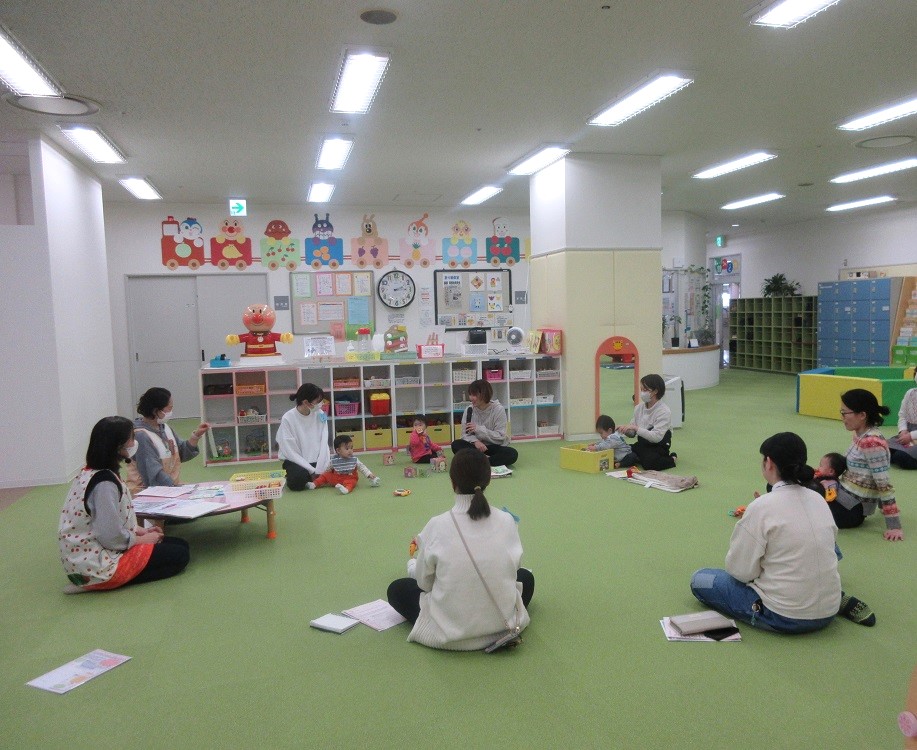 １月の赤ちゃん交流会がありました！