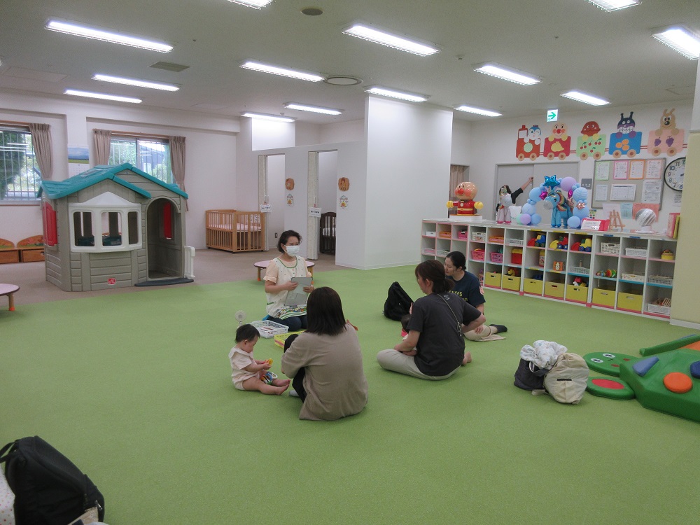 ８月の赤ちゃん交流会がありました！