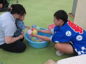 楽しかったね！わらべ館の夏祭り2025！