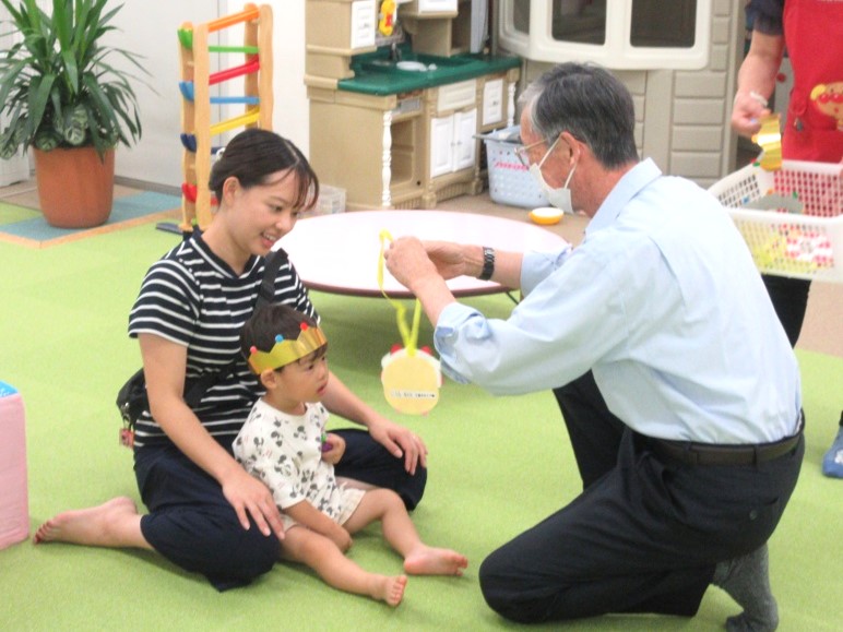 誕生会の様子です