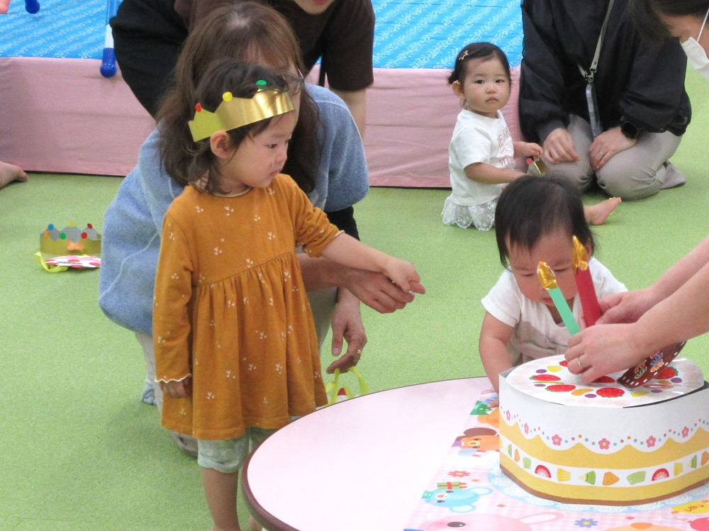 ９月のお誕生会がありました♬