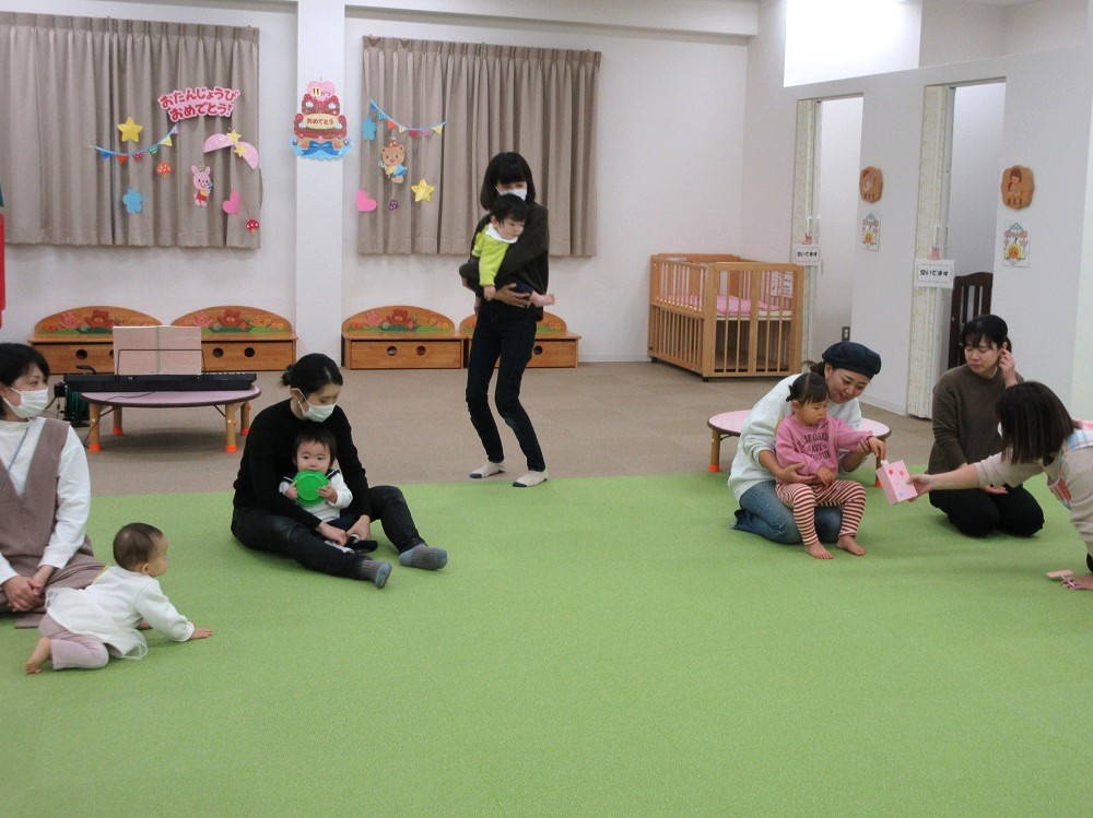 誕生会の様子です