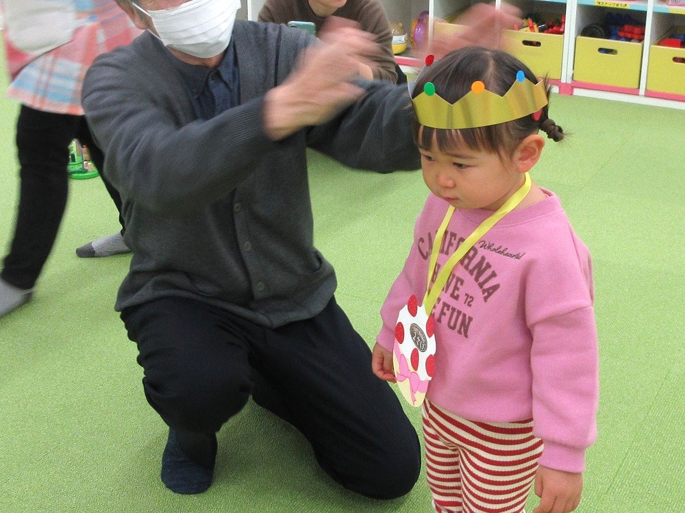 誕生会の様子です