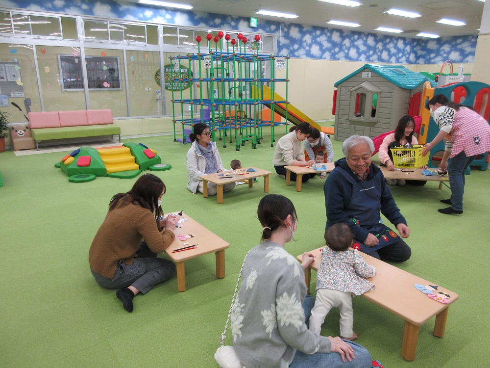 ３月の子育てサロンがありました♬