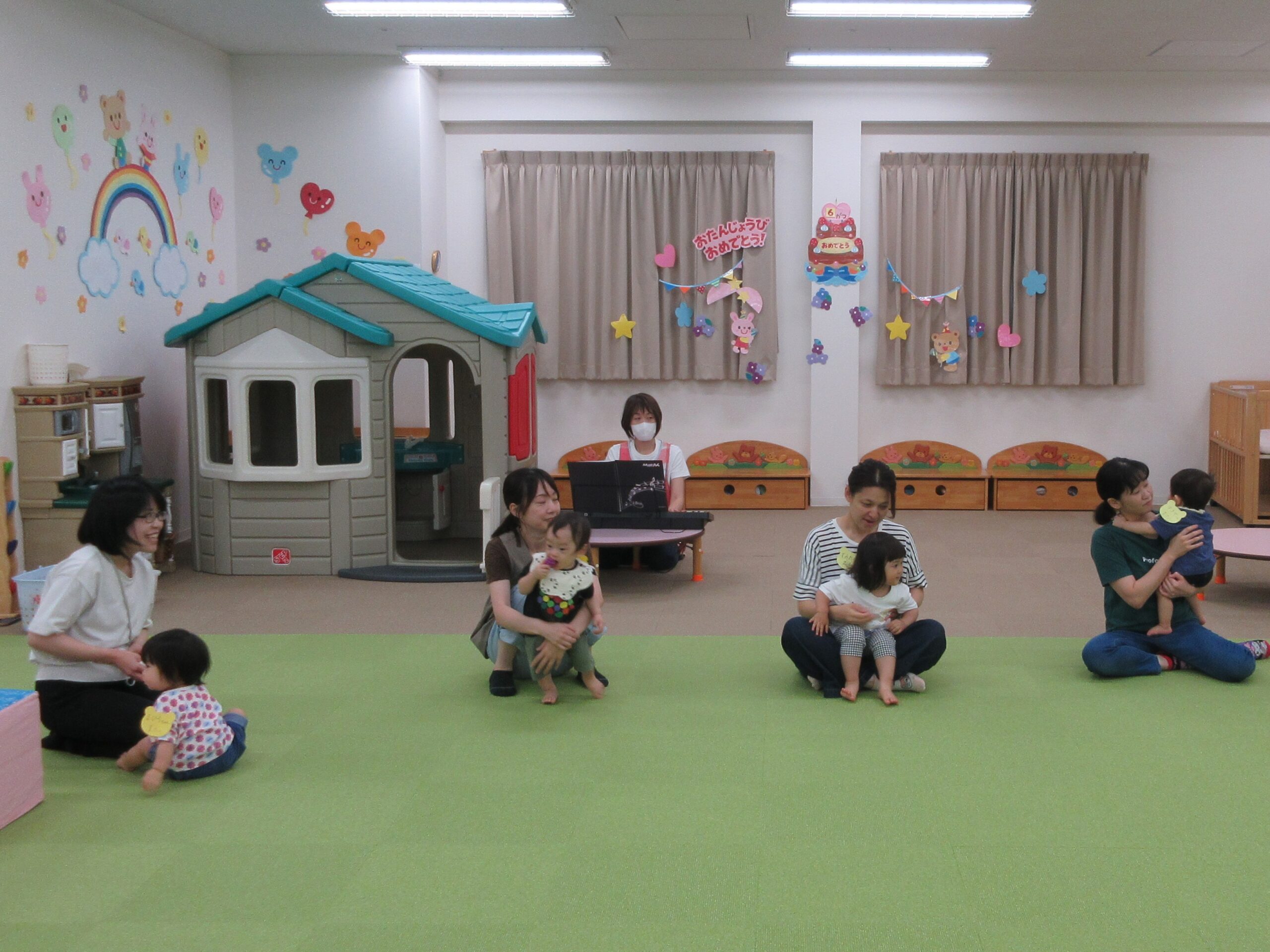 ６月のお誕生会がありました♬