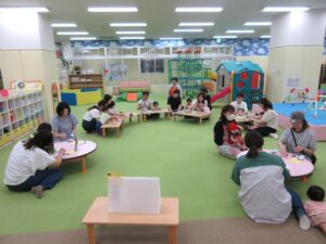 ７月の子育てサロンがありました！