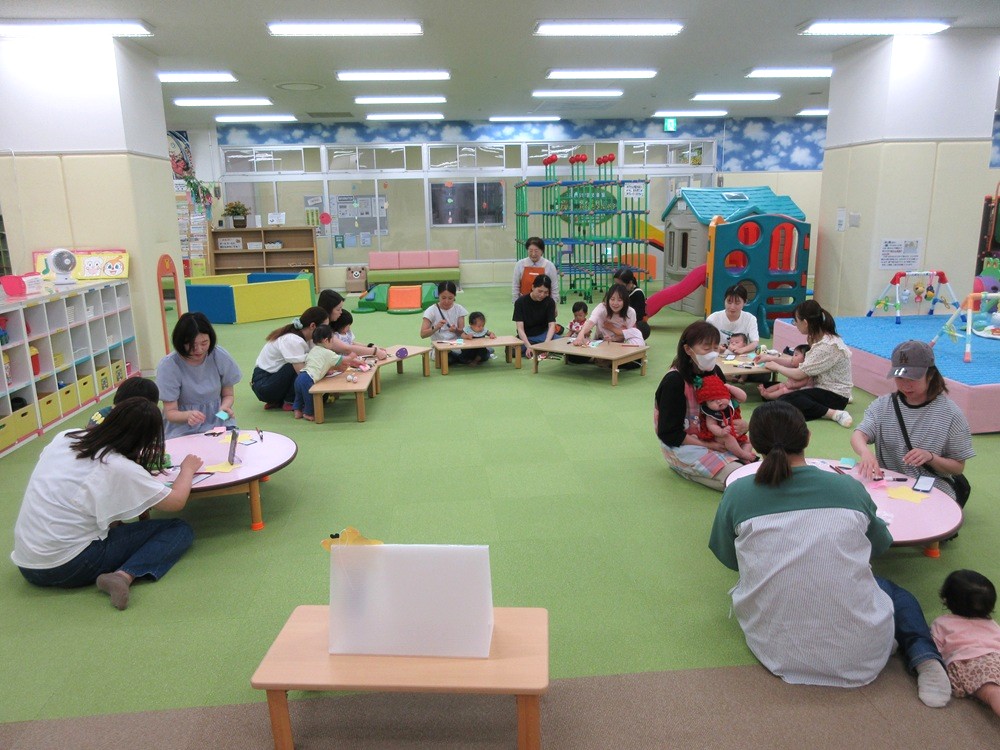 ７月の子育てサロンがありました！