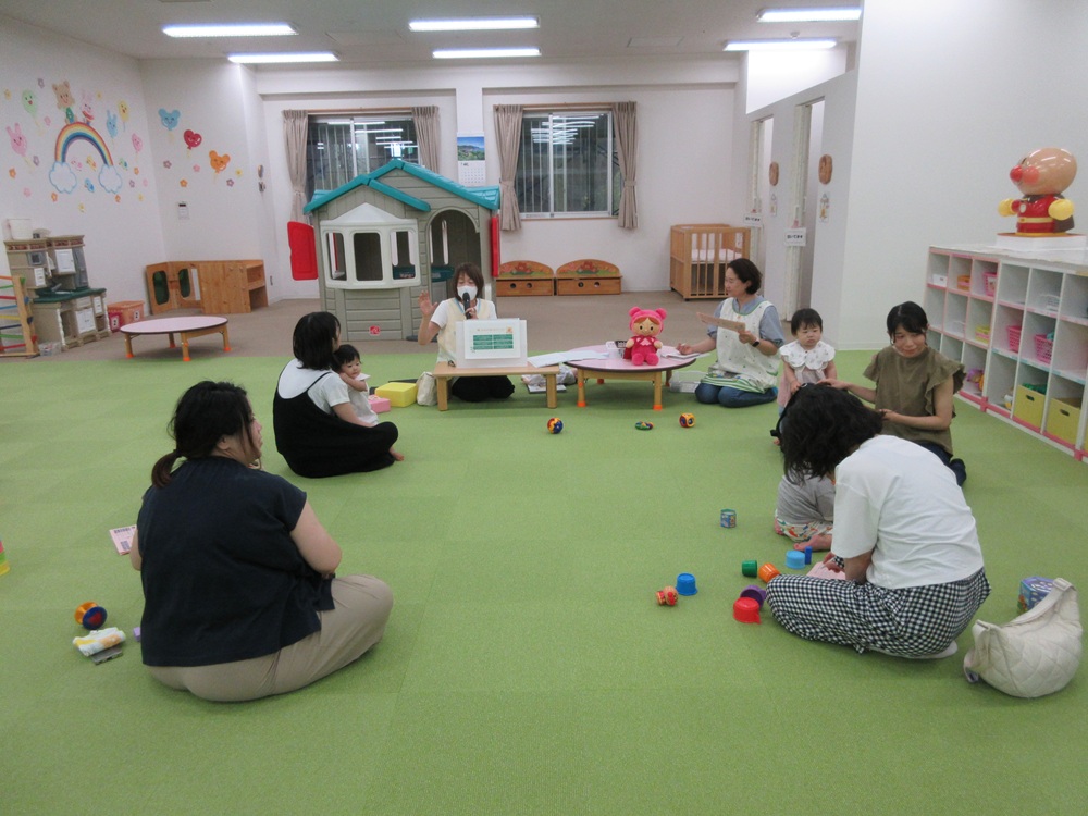 ７月の赤ちゃん交流会がありました！